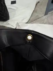 YSL Icare Maxi Shopping Siyah Kadın Deri Çanta 4