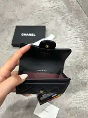 Chanel Siyah Kadın Deri Cüzdan 2
