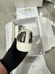 Dior Walk'n'Dior Lacivert Kadın Kanvas Sneaker 3