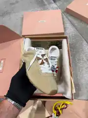 Miu Miu Plume Süet Kadın Sneaker 2