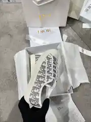  Dior Walk'n'Dior Gri Kadın Kanvas Sneaker 3