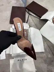 Alaia Coeur Mule Kadın Topuklu Terlik 2