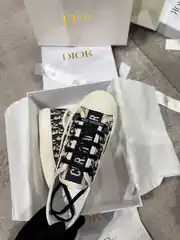 Dior Walk'n'Dior Lacivert Kadın Kanvas Sneaker 2
