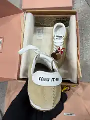 Miu Miu Plume Süet Kadın Sneaker 3