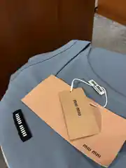 Miu Miu Mavi Kadın Atlet 2