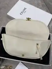 Celine Trıomphe Lıttle Halfmoon Kadın Deri Çanta 5