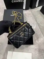 Chanel Siyah Vanity Kadın Deri Çanta 2