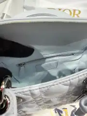 Dior Gri Mini Layd Kadın Deri Çanta  5