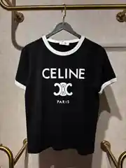 Celine Siyah Kadın Tişört 1