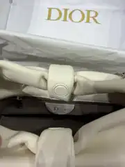 Dior Krem Small Bow Kadın Deri Çanta 2