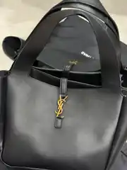 YSL Le 5 à 7 Bea Tote Siyah Kadın Deri Çanta  2