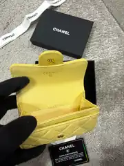 Chanel Sarı Kadın Deri Cüzdan 2