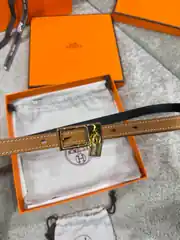 Hermes Taba Kadın Deri Kemer 2