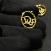 Dior Gold Pırlanta Küpe 2