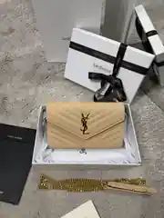 YSL Cassandre Large Kadın Deri Cüzdan Çanta  1