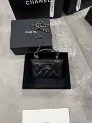 Chanel Siyah Vanity Kadın Deri Çanta 1