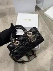 Dior Small Lady Siyah Kadın Deri Çanta 2