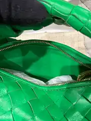 Bottega Veneta Mini Jodie Yeşil Kadın Deri Çanta 5