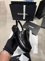 Chanel Slingback Deri Kadın Loafer 2