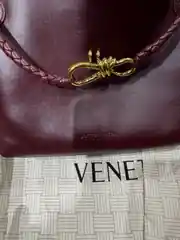 Bottega Veneta Small Ciao Ciao Bordo Kadın Deri Çanta 3