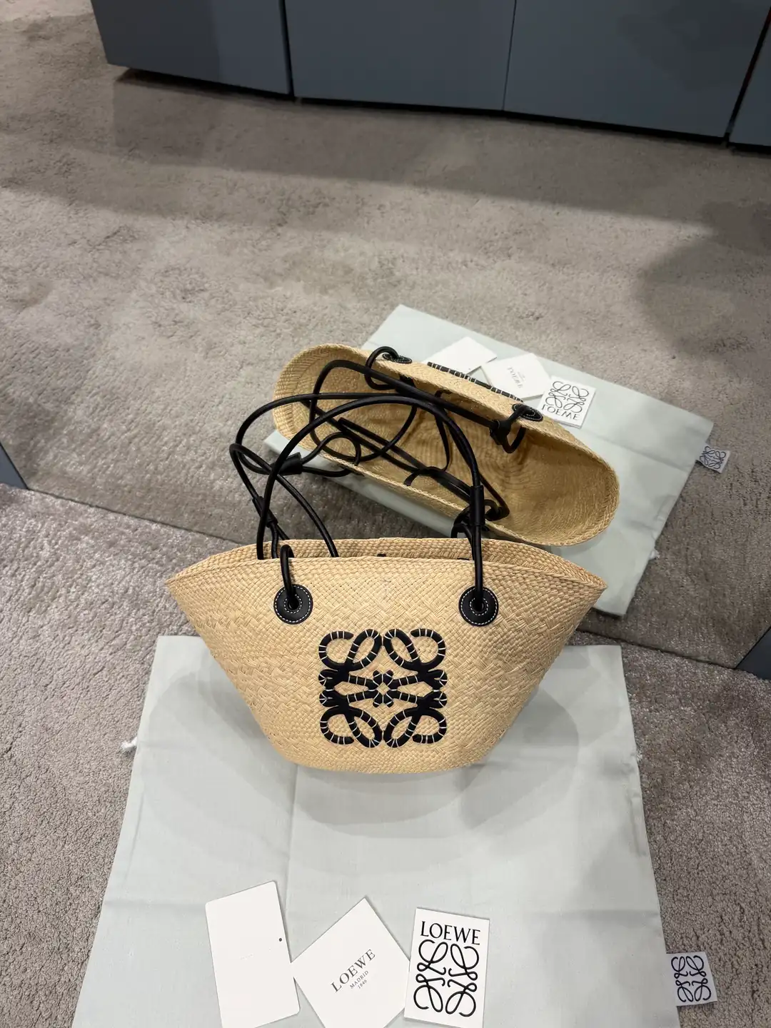 Loewe Small Hasır Sepet Kadın Çanta