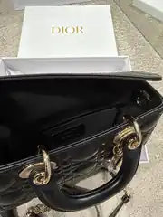 Dior Small Lady Siyah Kadın Deri Çanta 4
