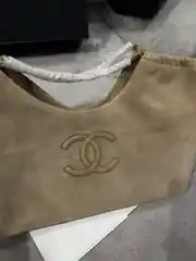 Chanel Baklava Desenli Süet Modern Hobo Kadın Çanta 2