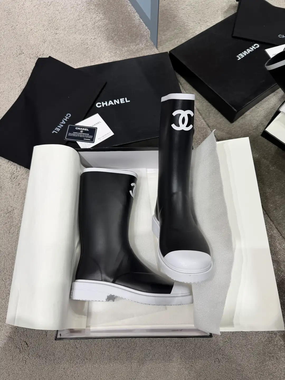 Chanel Kadın Yağmur Çizmesi