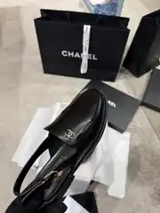 Chanel Slingback Deri Kadın Loafer 5