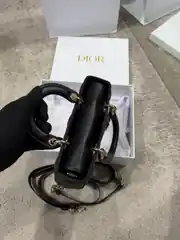 Dior Small Lady Siyah Kadın Deri Çanta 3