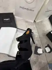 YSL Emilie Mules Kadın Topuklu Terlik 3