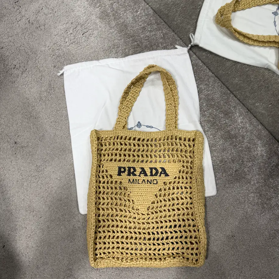 Prada Hasır Çanta