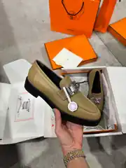 Hermes Hot Kadın Deri Loafer 3