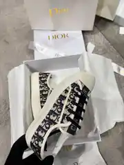 Dior Walk'n'Dior Lacivert Kadın Kanvas Sneaker 4