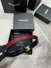 Chanel Siyah Kadın Deri Kemer 2