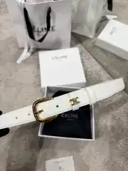 Celine Vivienne Siyah 25mm Kadın Kemer 2