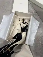 YSL Babylone Kadın Deri Topuklu Ayakkabı 4