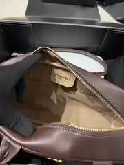 Chanel Acı Kahve Large Bowling Kadın Deri Çanta 4