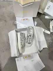  Dior Walk'n'Dior Gri Kadın Kanvas Sneaker 1