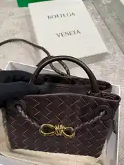 Bottega Veneta Andiamo Mini Acı Kahve Kadın Çanta 4