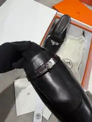 Hermes Oz Mule Kadın Deri Terlik 3