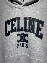 Celine Gri Oversize Sweatshirt 3