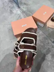 Miu Miu Örme Kadın Terlik 4