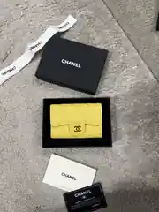 Chanel Sarı Kadın Deri Cüzdan 1