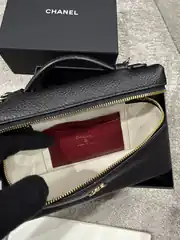 Chanel Siyah Vanity Kadın Deri Çanta 4