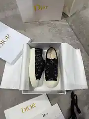  Dior Walk'n'Dior Gri Kadın Kanvas Sneaker 1