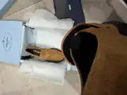 Prada Kadın Süet Loafer 4