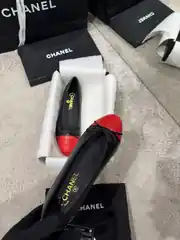 Chanel Siyah Deri Kadın Babet 2