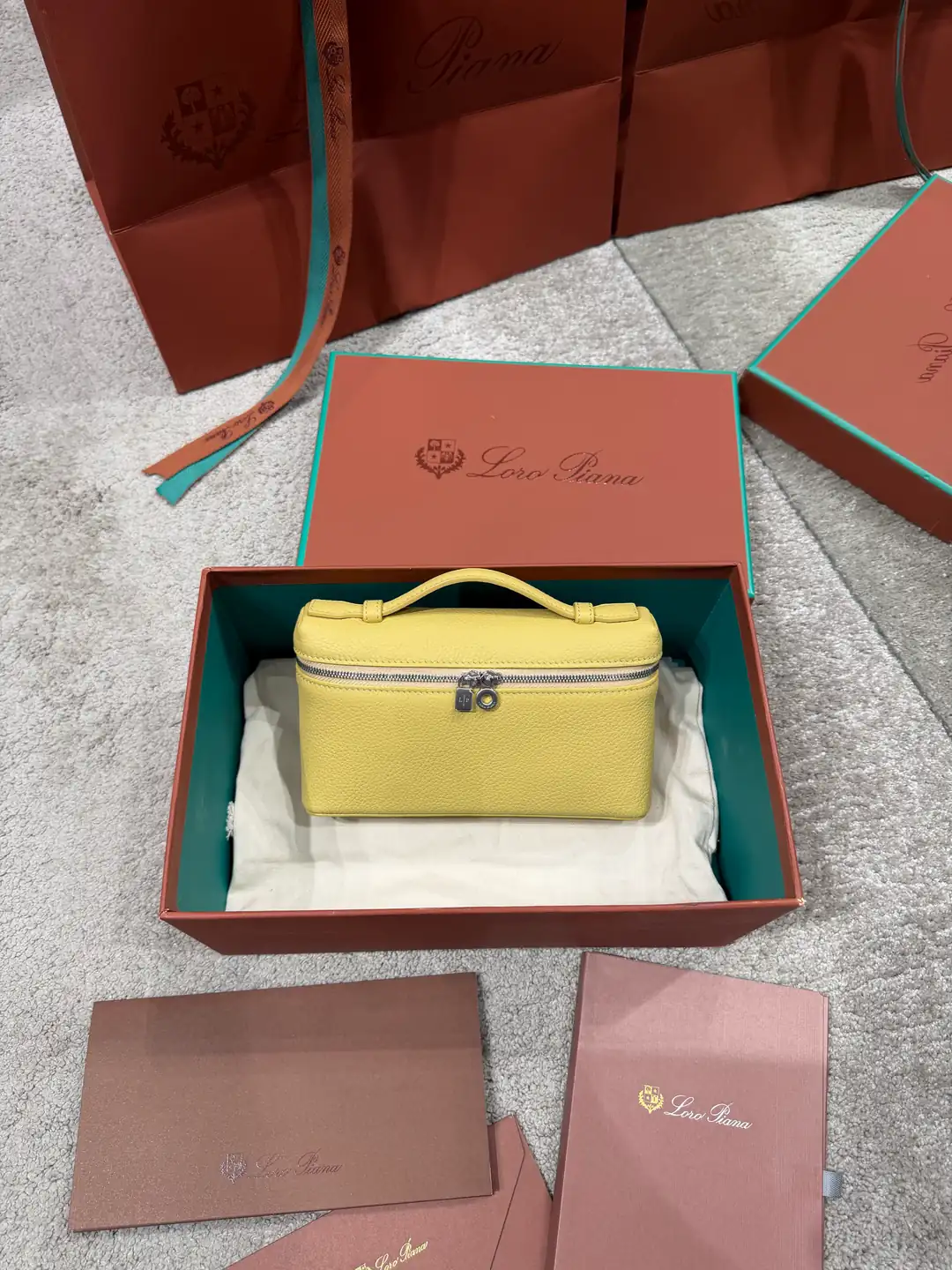Loro Piana Extra Pocket L19 Kadın Deri Çanta