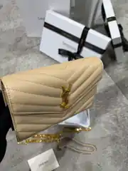 YSL Cassandre Small Kadın Deri Cüzdan Çanta  3